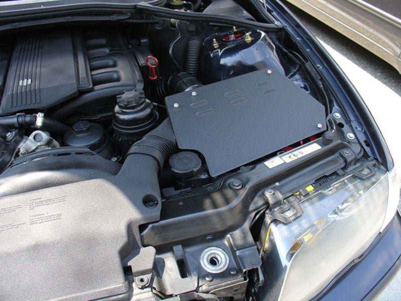 Injen 01-06 BMW 330i E46 3.0L (M54) L-6 Wrinkle Black Short Ram Intake w/ Enc Heat Shield & Adapter - GTR Auto