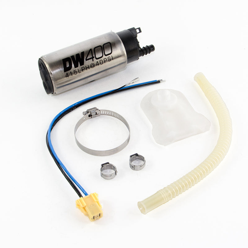 DeatschWerks 92-95 BMW E36 325i 415lph In-Tank Fuel Pump w/ 9-1052 Install Kit - GTR Auto