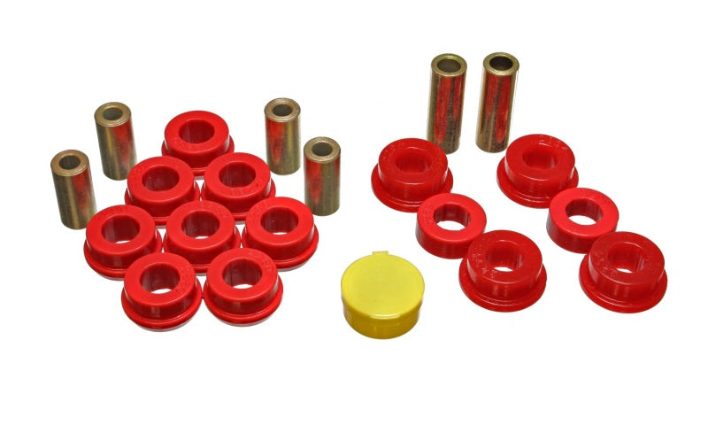Energy Suspension 94-97 Honda Accord/Odyssey Red Front Control Arm Bushing Set - GTR Auto