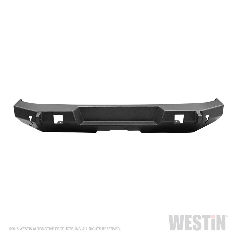 Westin 18-19 Jeep Wrangler JL WJ2 Rear Bumper - Textured Black - GTR Auto