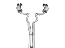 Load image into Gallery viewer, AWE Tuning 2018+ Ford Mustang GT (S550) Cat-Back Exhaust - Touring Edition (Quad Diamond Black Tips)