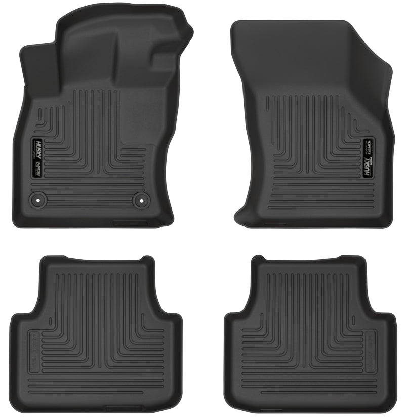 Husky Liners 19-23 Volkswagen Jetta Weatherbeater Black Front & 2nd Seat Floor Liners - GTR Auto