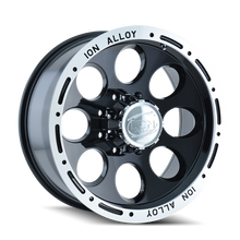 Load image into Gallery viewer, ION Type 174 17x9 / 6x135 BP / 0mm Offset / 87mm Hub Black/Machined Wheel - GTR Auto
