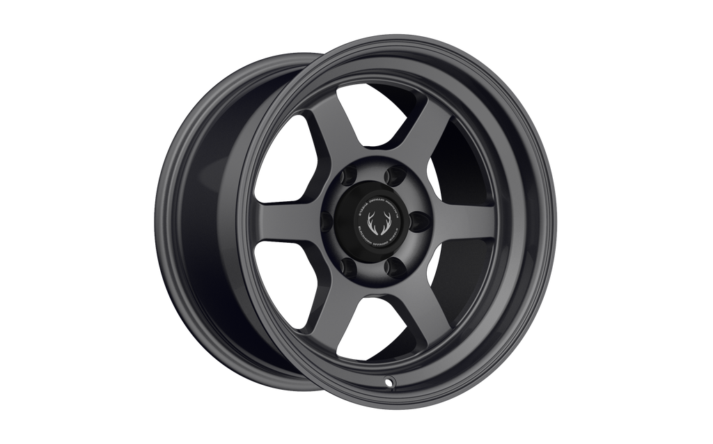 BH01 17X9 ET12 6X139.7 106.1 Cone Matt Gunmetal - GTR Auto