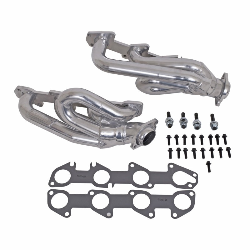 BBK 04-08 Dodge Ram 5.7 Hemi Shorty Tuned Length Exhaust Headers - 1-3/4 Silver Ceramic - GTR Auto