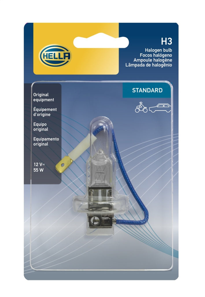 Hella Bulb H3 12V 55W Pk22S T325 Sb - GTR Auto
