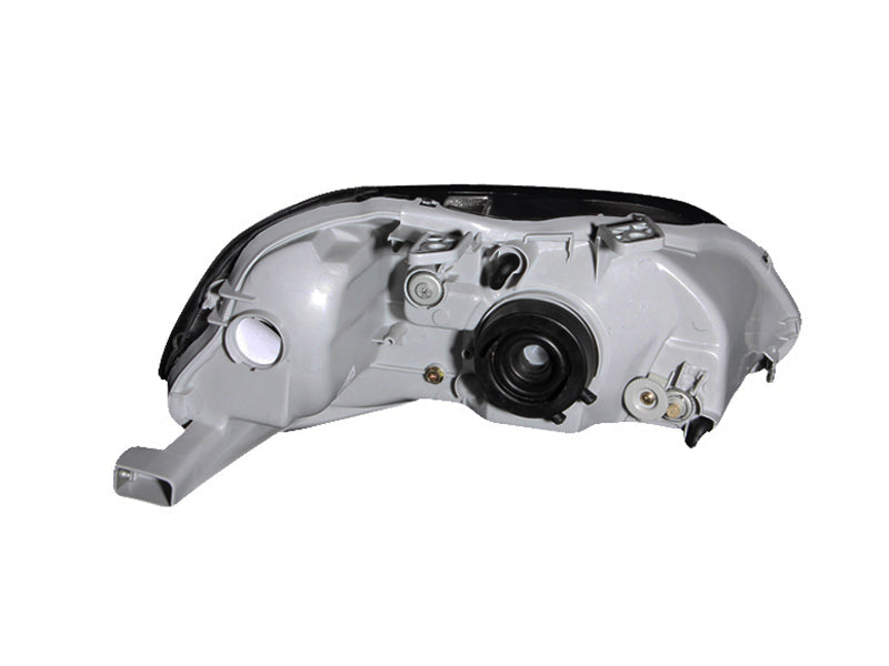 ANZO 1999-2000 Honda Civic Crystal Headlights Black - GTR Auto