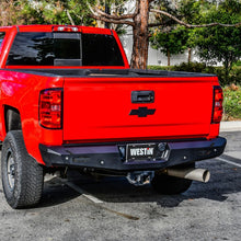Load image into Gallery viewer, Westin 14-18 Chevy Silverado 1500 Pro-Series Rear Bumper - Textured Black - GTR Auto