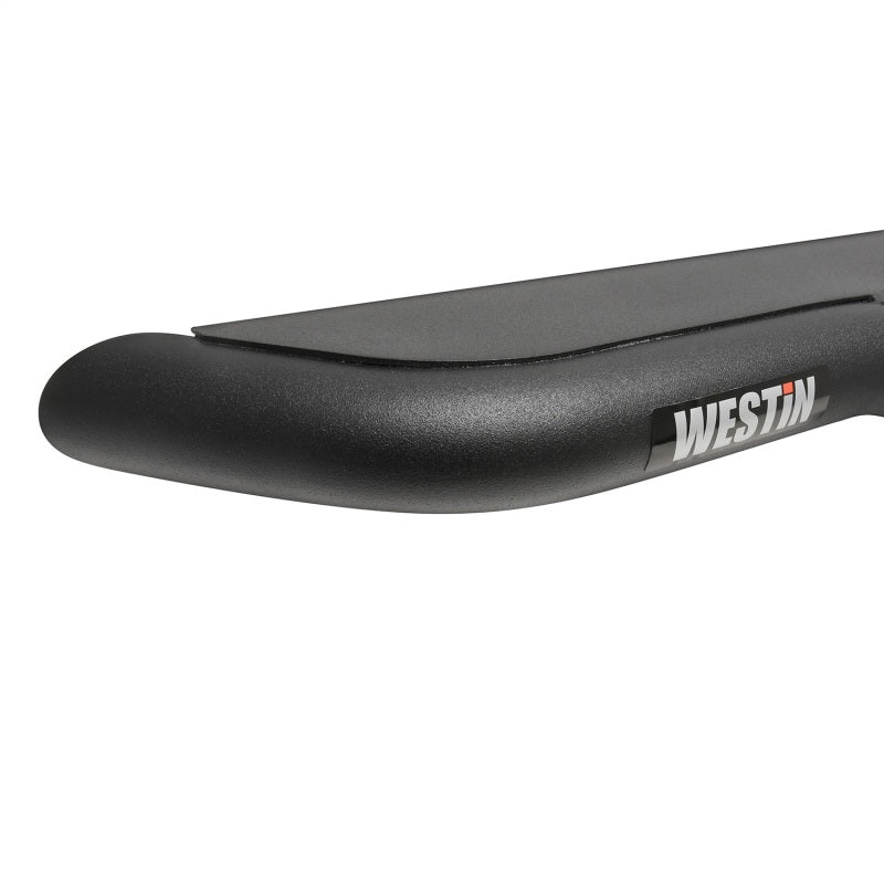 Westin 19-22 Chevrolet Silverado / GMC Sierra Double Cab Outlaw Nerf Step Bars - Textured Black - GTR Auto