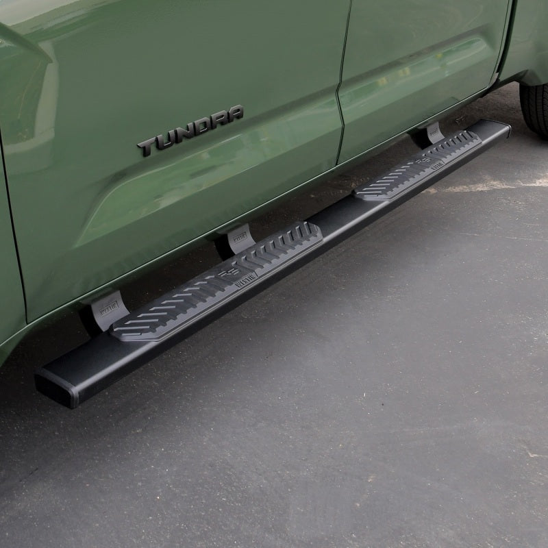 Westin 2022-2023 Toyota Tundra R5 Nerf Step Bars - Black - GTR Auto