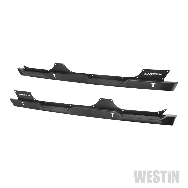 Westin/Snyper 07-17 Jeep Wrangler Unlimited Rock Slider Steps - Textured Black - GTR Auto