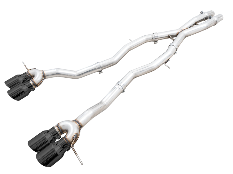 AWE Tuning Track Edition Cat-Back Exhaust for BMW G8X M3/M4 - Diamond Black Tips - GTR Auto