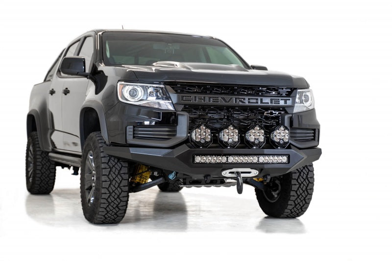 Addictive Desert Designs 2021 Chevy Colorado ZR2 Stealth Fighter Front Bumper - GTR Auto