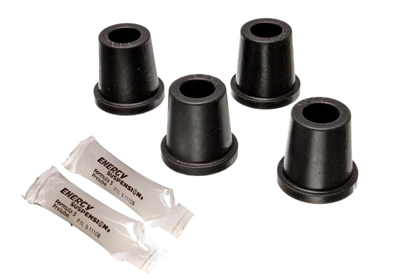 Energy Suspension 87-96 Mitsubishi 2WD PU / 79-93 Dodge D-50 PU Black Front Control Arm Bushing Set - GTR Auto