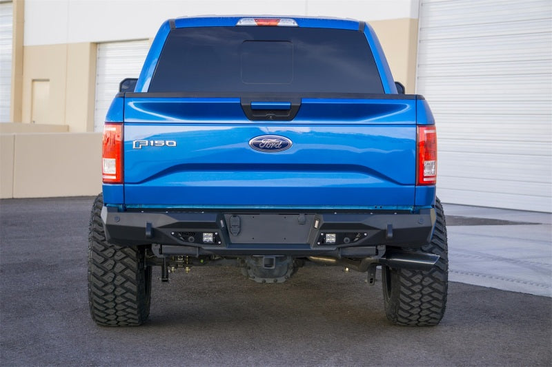 Addictive Desert Designs 15-18 Ford F-150 Stealth Fighter Rear Bumper w/ Backup Sensor Cutout - GTR Auto