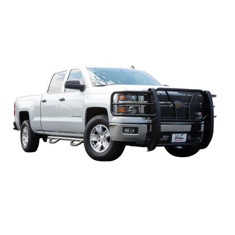 Westin 2014-2015 Chevrolet Silverado 1500 HDX Grille Guard - Black - GTR Auto