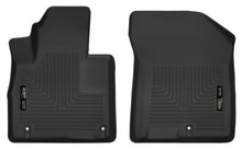 Load image into Gallery viewer, Husky Liners 2019-2020 Hyundai Santa Fe X-Act Contour Black Floor Liners -Front - GTR Auto