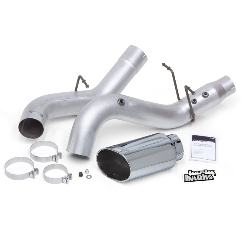 Banks Power 17-19 Chevy Duramax L5P 2500/3500 Monster Exhaust System - GTR Auto