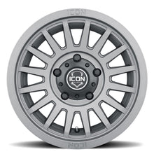 Load image into Gallery viewer, ICON Recon SLX 18x9 6x5.5 BP 0mm Offset 5in BS 106.1mm Hub Bore Charcoal Wheel