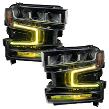 Load image into Gallery viewer, Oracle 19-21 Chevy Silverado 1500 RGB+W Headlight DRL Upgrade Kit - ColorSHIFT 2 - GTR Auto