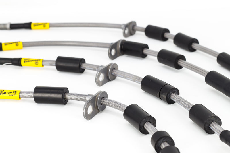 Goodridge 14-19 Ford Fiesta ST Stainless Steel Brake Line Kit - GTR Auto