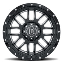 Load image into Gallery viewer, ICON Alpha 20x9 8x170 0mm Offset 5in BS Gloss Black Milled Spokes Wheel - GTR Auto