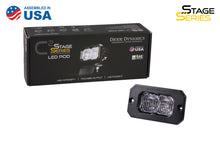 Load image into Gallery viewer, Diode Dynamics Stage Series 2 In LED Pod Sport - White Fog Flush ABL Each