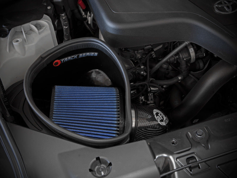 aFe 19-22 BMW Z4 30i L4-2.0L (t) Track Series Carbon Fiber Cold Air Intake System w/ Pro 5R Filter - GTR Auto