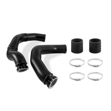 Load image into Gallery viewer, Mishimoto 2015+ BMW F8X M3/M4 Charge Pipe Kit - Wrinkle Black - GTR Auto