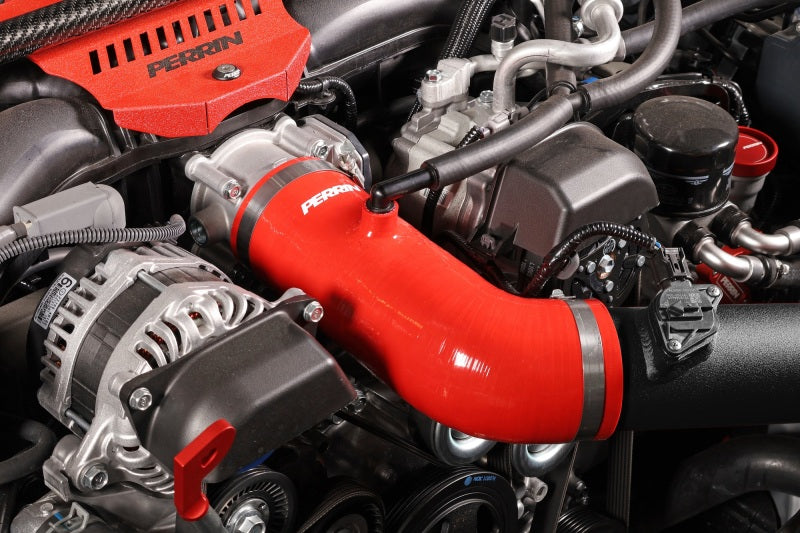 PERRIN 22-26 Subaru BRZ / Toyota GR86 Inlet Hose - Red