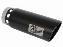 Load image into Gallery viewer, aFe MACHForce XP Cat-Back SS-304 5in Intercooled Exh Tip 5in In x 6in Outx16inL Bolt-On Right Blk