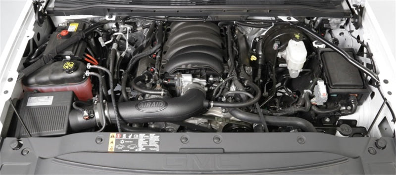Airaid 17-18 GMC Sierra/Yukon V8-6.2L F/I Jr Intake Kit - Oiled / Red Media - GTR Auto
