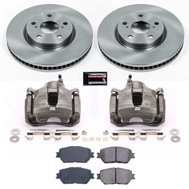 Power Stop 2006 Lexus GS300 Front Autospecialty Brake Kit w/Calipers KCOE5272