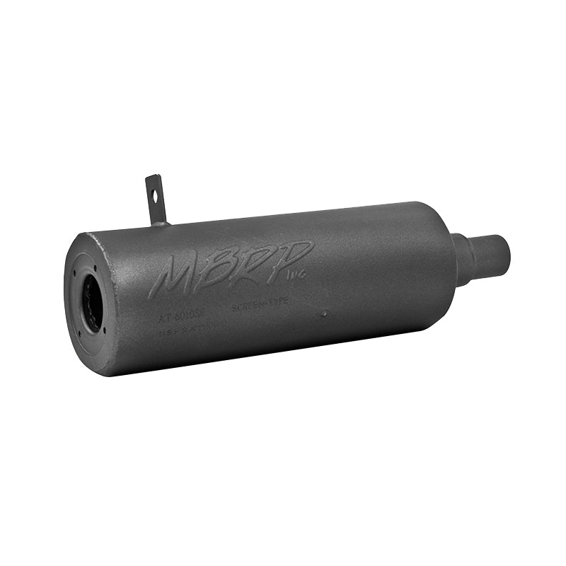 MBRP 2002 Arctic Cat 375/400/500 Slip-On Combo Exhaust w/Utility Muffler - Black - GTR Auto