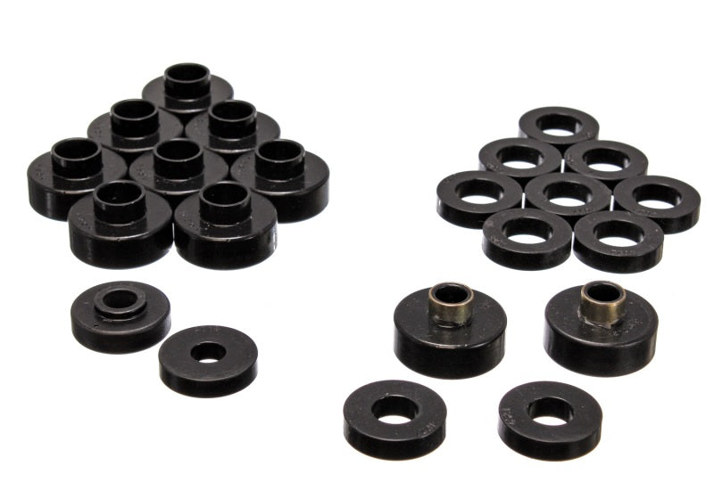 Energy Suspension CJ5-7 Body Mounts - Black - GTR Auto