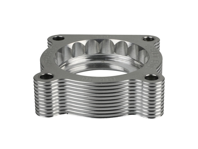 aFe 07-12 Dodge 1500 / 07-12 Dodge Dakota V6 3.7L Silver Bullet Throttle Body Spacer - Silver - GTR Auto
