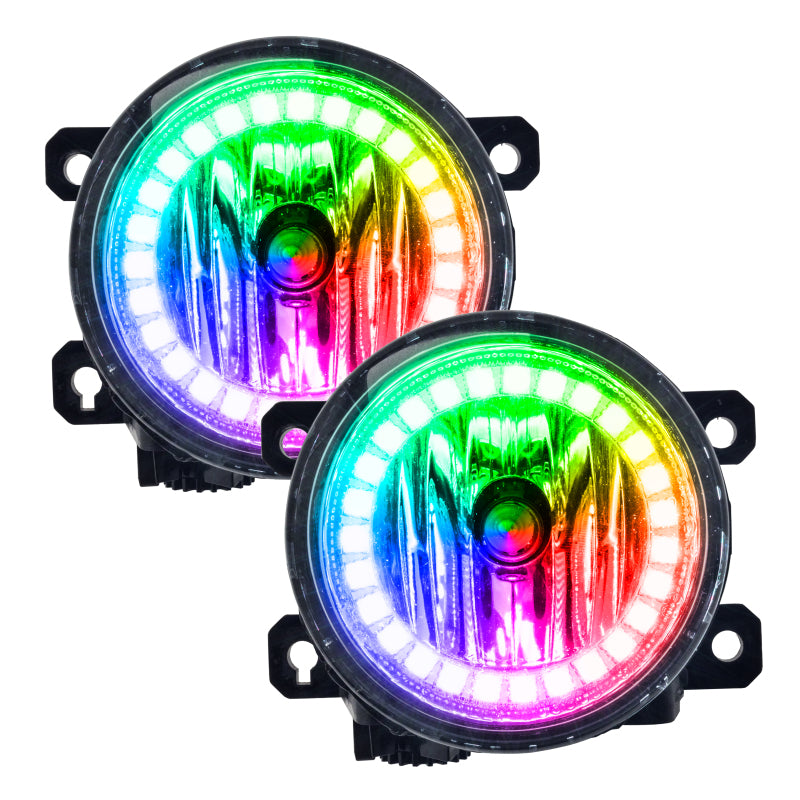 Oracle Honda CRZ 10-16 LED Fog Light Halo Kit - ColorSHIFT - GTR Auto