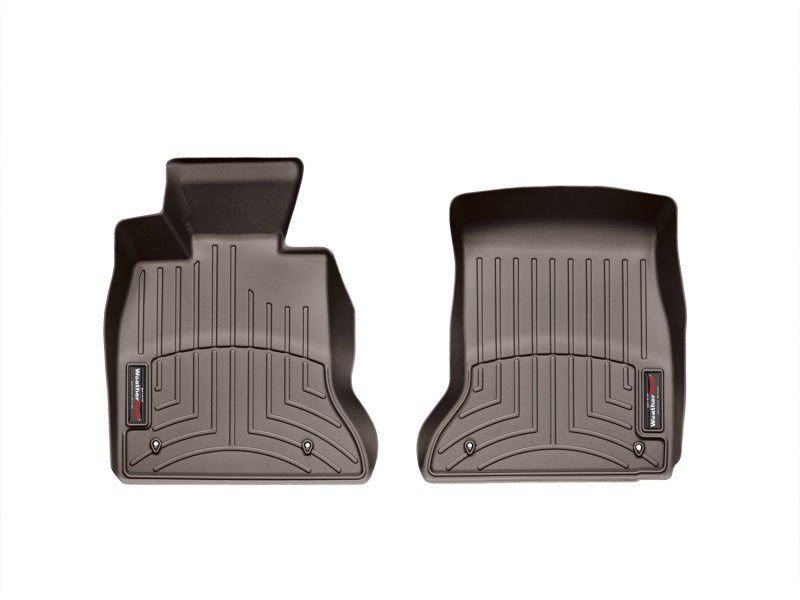 WeatherTech 2011-2016 BMW 5-Series Front FloorLiner - Cocoa - GTR Auto