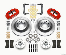 Load image into Gallery viewer, Wilwood Narrow Superlite 6R Front Hub &amp; 1PC Rtr Kit 12.88in-Red 70-78 Camaro - GTR Auto
