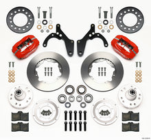 Load image into Gallery viewer, Wilwood Forged Dynalite Front Kit 11.00in Red 59-64 Chevy Impala / 63-64 Corvette