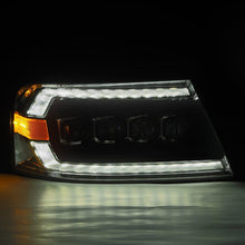Load image into Gallery viewer, AlphaRex 04-08 Ford F-150 (No 2004 Heritage) NOVA-Series LED Proj HL Alpha-Blk w/Actv Lgt / Seq. Sig - GTR Auto