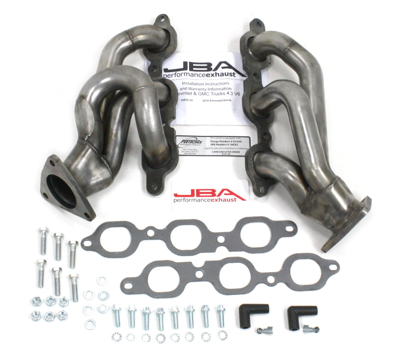 JBA 14-20 GM Truck 4.3L V6 1-5/8in Primary Raw 409SS Cat4Ward Header - GTR Auto