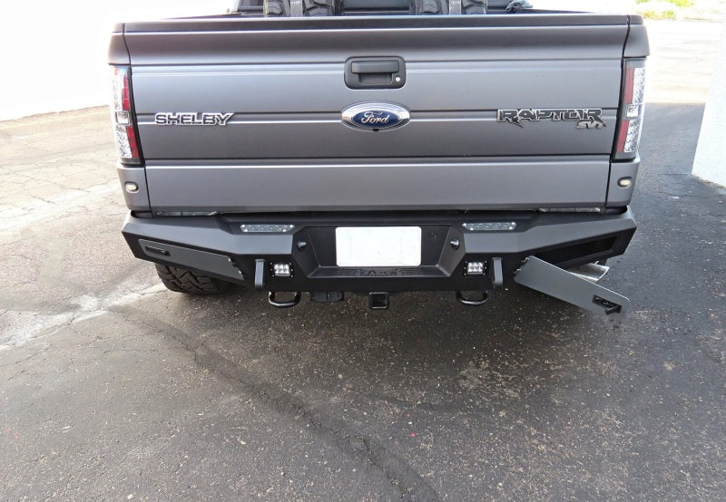 Addictive Desert Designs 10-14 Ford F-150 Raptor HoneyBadger Rear Bumper w/ Tow Hooks - GTR Auto