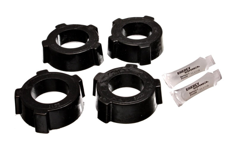 Energy Suspension 53-68 VW (Air Cooled) Swing Axle Suspension Black Rear Spring Plate Bushing Set - GTR Auto