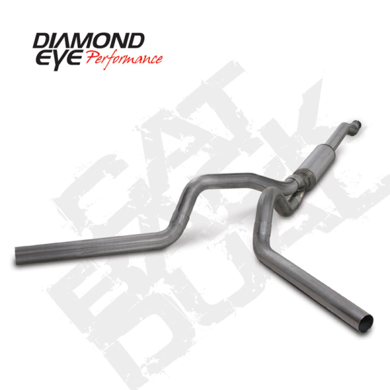 Diamond Eye KIT 4in Catback DUAL SS: 03-07 FORD 6.0L F250/F350 - GTR Auto