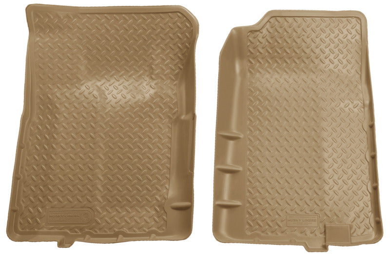 Husky Liners 92-94 Chevy Blazer/GMC Yukon Full Size (2DR) Classic Style Tan Floor Liners - GTR Auto