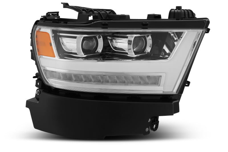 AlphaRex 19-20 Ram 1500HD PRO-Series Proj Headlight Plnk Styl Chrm w/Activ Light/Seq Signal/Plnk DRL - GTR Auto