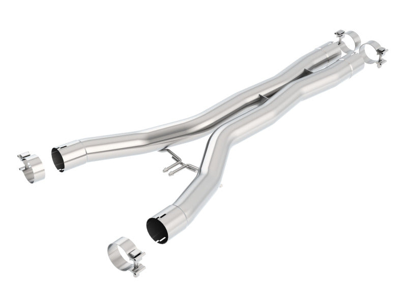 Borla 2014 Chevy Corvette Stingray X-Pipes (Smog Legal Cut and Clamp) - GTR Auto