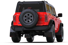 Load image into Gallery viewer, Rally Armor 21-25 Ford Bronco (Steel Bmpr - NO Rptr/Sprt - NO RR/RB) Blk Mud Flap w/Red Logo