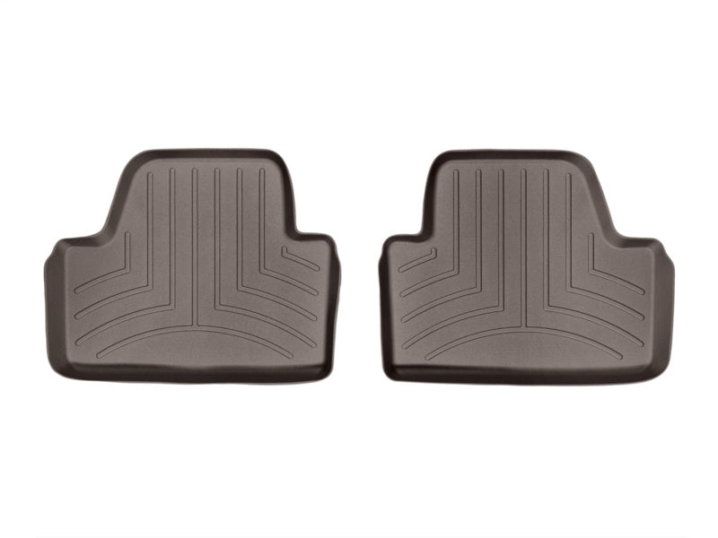 WeatherTech 2014+ BMW 4-Series Rear FloorLiner - Cocoa - GTR Auto
